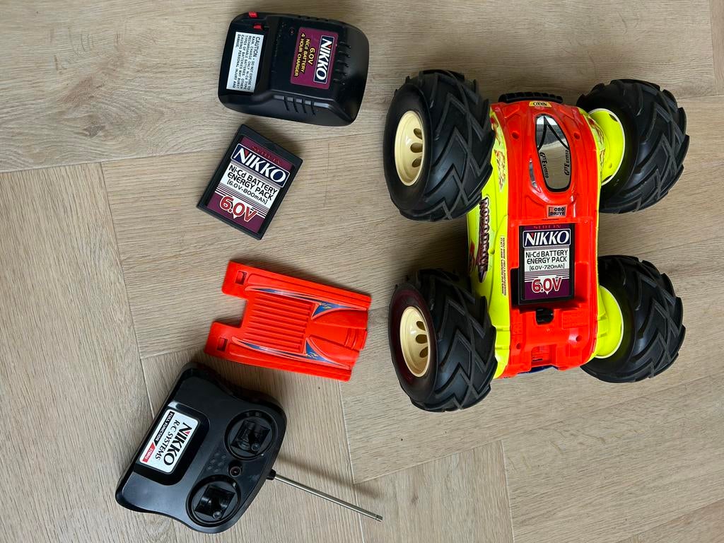 Nikko RC Auto Robo Drive met afstandsbediening en lader, Overige merken, Gebruikt, Auto, Groter dan 1:32