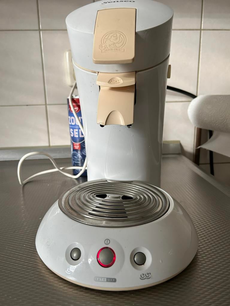 Philips Senseo Koffiezetapparaat - Wit, Koffiepads en cups, Gebruikt, Koffiemachine, Ophalen of Verzenden