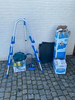 Zwembad kinderen, Tuin en Terras, Zwembaden, Ophalen, Zo goed als nieuw, Opzetzwembad, Rechthoekig