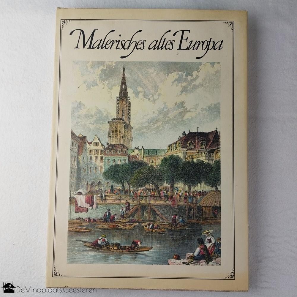 Oud Europa geschilderd - Groot platenboek - luxe uitgave, Ophalen of Verzenden, Zo goed als nieuw, Europa