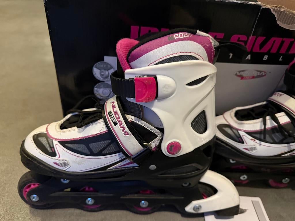 Nijdam Junior inline skates verstelbaar maat 34-37, Kinderen, Inline skates 4 wielen, Ophalen, Overige merken