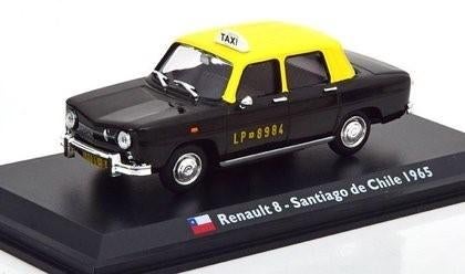 Renault 8 Santiago de Chile 1965, Hobby en Vrije tijd, Modelauto's | 1:43, Ophalen of Verzenden, Nieuw, Auto, Overige merken