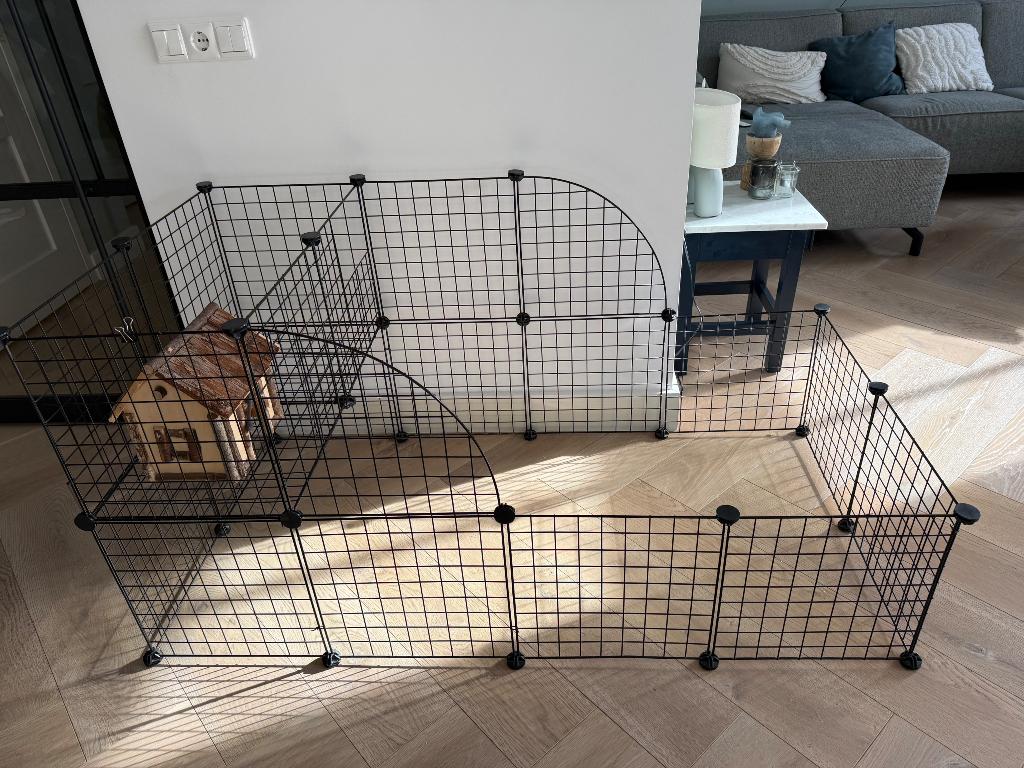Cavia draadkubus kooi, Dieren en Toebehoren, Knaagdieren en Konijnen | Hokken en Kooien, Minder dan 60 cm, Kooi, Ophalen of Verzenden