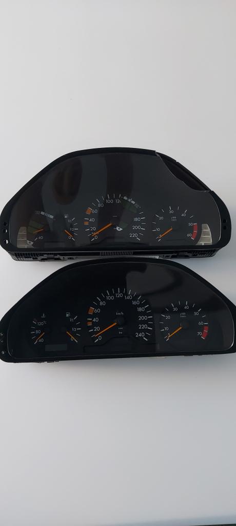 Instrumentenpaneel tellerbak Mercedes C-Klasse W202, Niet ingevuld, Mercedes-Benz, Niet ingevuld, Ophalen of Verzenden