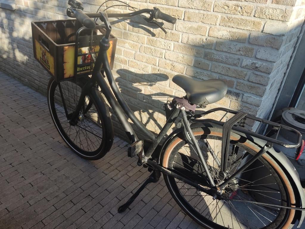 Gazelle Puur transportfiets 3 versnellingen, Fietsen en Brommers, Fietsen | Dames | Damesfietsen, Ophalen, Terugtraprem, Versnellingen