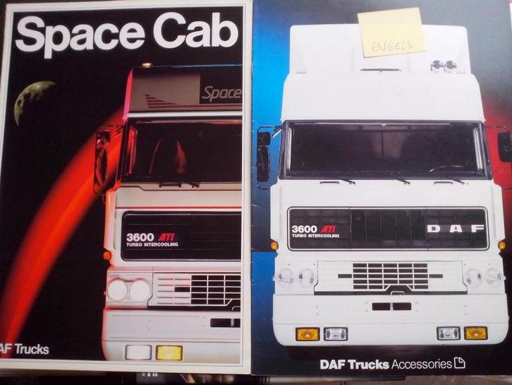 DAF 3600 ATi Space Cab folder / brochure, Boeken, Auto's | Folders en Tijdschriften, Zo goed als nieuw, Overige merken, Ophalen of Verzenden