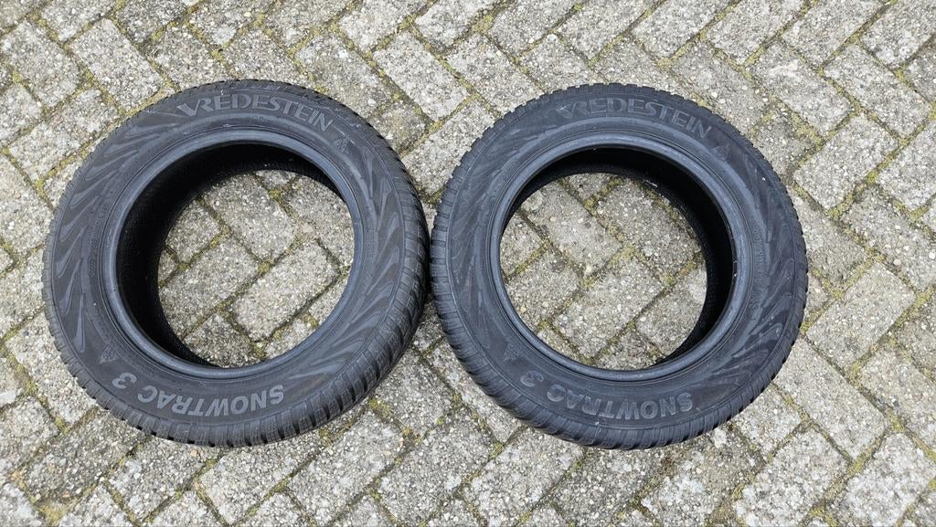 2 Vredestein 185/65R15 winterbanden, Ophalen of Verzenden