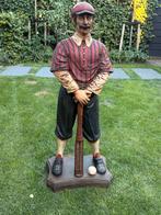 Vintage Baseball Speler Beeld - Decoratief en Uniek Item!!1!, Ophalen of Verzenden