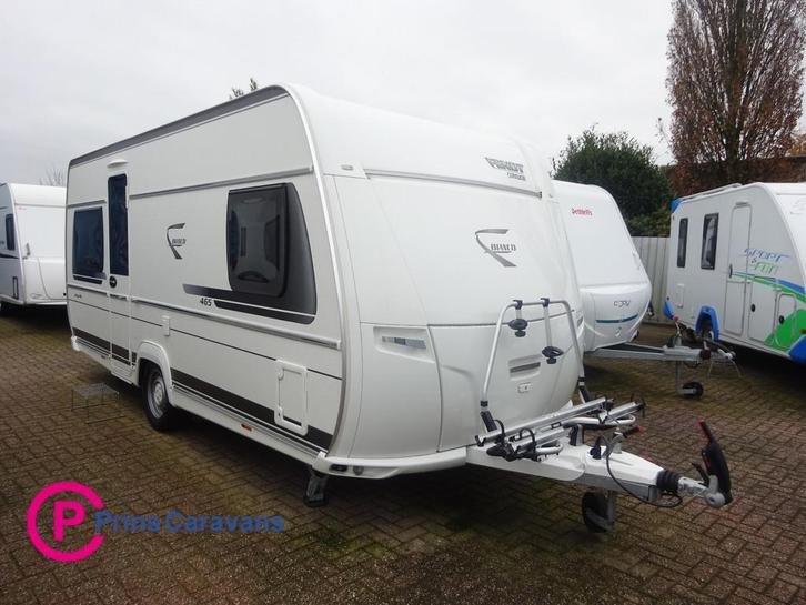 Fendt Bianco 465 SFB GERESERVEERD, Caravans en Kamperen, Caravans, Bedrijf, tot en met 4, 1000 - 1250 kg, Fendt, 6 tot 7 meter