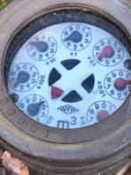 Vintage zware koperen watermeter, Antiek en Kunst, Ophalen of Verzenden, Koper