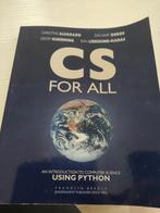 CS for all, an introduction to computer science using python, Ophalen of Verzenden, Zo goed als nieuw, Overige niveaus