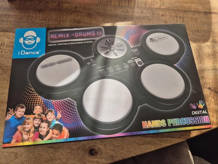 iDance Remix Drums II - Nieuw in doos, Muziek en Instrumenten, Drumstellen en Slagwerk, Nieuw, Overige merken, Elektronisch, Ophalen of Verzenden