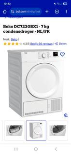 Beko Wasdroger/Droogtrommel - Nieuwprijs €399, Witgoed en Apparatuur, Wasdrogers, 6 tot 8 kg, Ophalen, Condens, 85 tot 90 cm