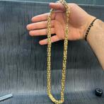 14k gouden koningsketting dikke schakel 70cm, Sieraden, Tassen en Uiterlijk, Kettingen, Ophalen of Verzenden