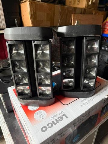 2 lichteffecten adj on-x beschikbaar voor biedingen