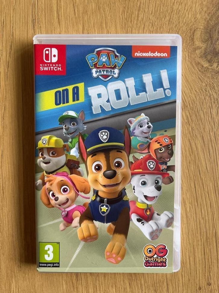 Nintendo Switch spel Paw Patrol on a roll!, Spelcomputers en Games, Games | Nintendo Switch, Zo goed als nieuw, Platform, 1 speler