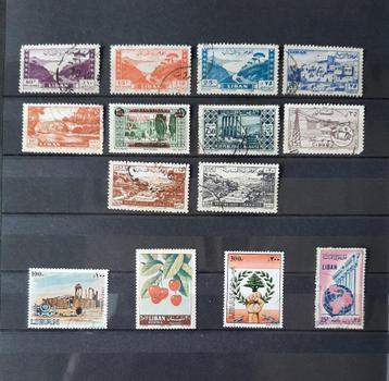 Verzameling Klassieke Postzegels Libanon Nr. 1 Gestempeld beschikbaar voor biedingen