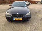 BMW 5 serie 525 M-Sport touring automaat leer, Auto's, Automaat, Achterwielaandrijving, Zwart, 2497 cc