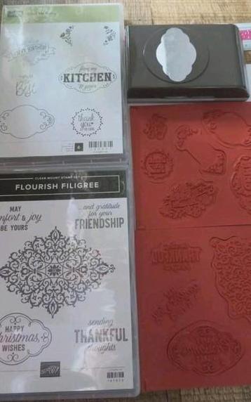 Stampin' Up! 2x Stempelset + pons beschikbaar voor biedingen