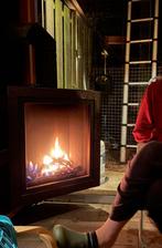 Gashaard, Huis en Inrichting, Haarden, Ophalen, Gebruikt, Hangende haard, Gashaard