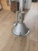 vintage industriële originele 2x grote hanglamp, Gebruikt, Ophalen