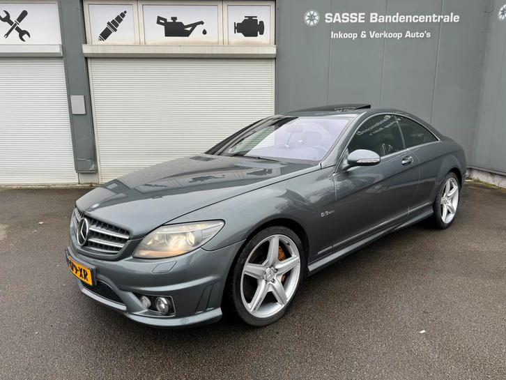 Mercedes-Benz CL 6.2 Cl63 AMG AUT 2008 Grijs, Auto's, Mercedes-Benz, Bedrijf, CL, ABS, Achteruitrijcamera, Adaptieve lichten, Adaptive Cruise Control