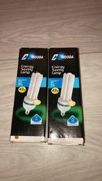 2x40w CFL 6500k, Ophalen of Verzenden, Zo goed als nieuw, E27 (groot), Led-lamp