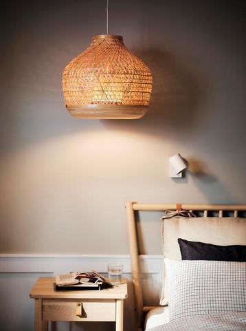 Hanglamp, bamboe/handgemaakt, 45 cm, Misterhult beschikbaar voor biedingen