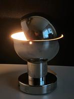 Vintage Goffredo Reggiani chroom eclipse tafellamp jr.60, Ophalen of Verzenden