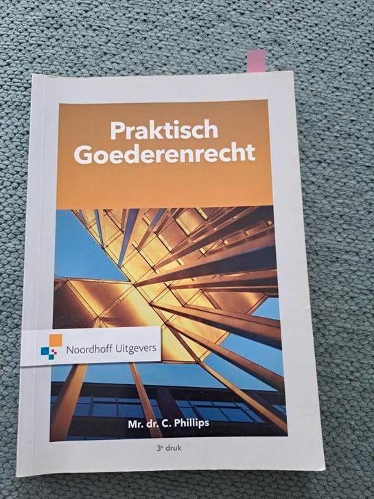 Charlotte Phillips - Praktisch goederenrecht, Boeken, Wetenschap, Zo goed als nieuw, Sociale wetenschap, Ophalen of Verzenden
