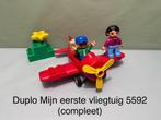 Duplo Mijn eerste vliegtuig (5592) COMPLEET, Kinderen en Baby's, Speelgoed | Duplo en Lego, Complete set, Duplo, Ophalen of Verzenden