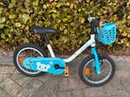 Mooie kinderfiets 14 inch met zijwieltjes, Fietsen en Brommers, Fietsen | Meisjes, Ophalen of Verzenden, Zo goed als nieuw, 14 inch of minder