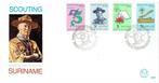 Suriname 1983 E068 Scouting Baden Powell, Ophalen of Verzenden, Onbeschreven, Rest van de wereld