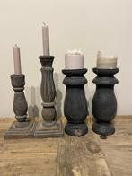 Hoffz kandelaars, Huis en Inrichting, Ophalen, 25 tot 50 cm, Bruin, Zo goed als nieuw