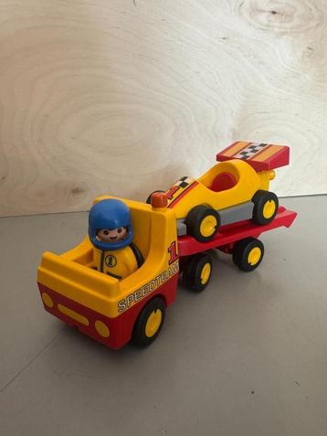 Playmobil 1.2.3 Racewagen met takelwagen  (6761) beschikbaar voor biedingen