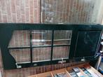 Hardhouten buitendeur met enkel glas 82x200,6x3,8 cm, Ophalen, Gebruikt, 80 tot 100 cm, 200 tot 215 cm