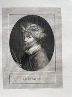 J.B. Wicar Le Cigoli 1820 / Pierre Gravée Antique, Antiek en Kunst, Kunst | Etsen en Gravures, Ophalen of Verzenden