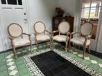 Vintage Louis XVI Stoelen - Vier Stuks, Huis en Inrichting, Ophalen, Gebruikt, Overige kleuren, Vier