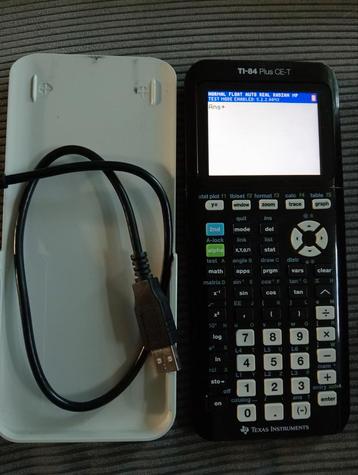 Grafische rekenmachine TI-84 plus Ce-T  beschikbaar voor biedingen