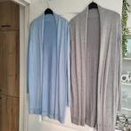 2 Zomer Vesten - Lichtblauw & Lichtgrijs - Maat 38, Ophalen of Verzenden, Zo goed als nieuw, Maat 38/40 (M), Blauw