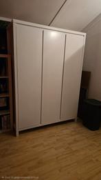 Witte kledingkast met 3 deuren, Huis en Inrichting, Kasten | Kledingkasten, Ophalen of Verzenden, 50 tot 75 cm, 100 tot 150 cm