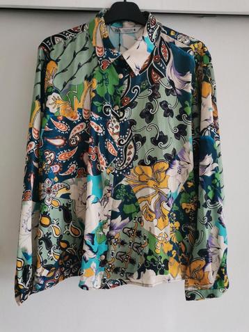 ZARA blouse met bloemenprint mt. M beschikbaar voor biedingen