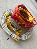 7x Cat5 Netwerkkabels Verschillende Lengtes, Computers en Software, Ophalen of Verzenden, Gebruikt