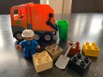 Duplo oranje vuilniswagen 5637, Kinderen en Baby's, Speelgoed | Duplo en Lego, Ophalen of Verzenden, Gebruikt, Duplo