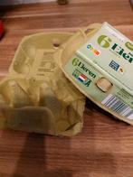 Lege eierdozengratis af te halen, Ophalen, Materiaal