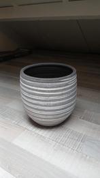 Bloempot, Ophalen of Verzenden, Zo goed als nieuw, Rond, Minder dan 25 cm