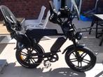E-Father V8 - C80 Black Family Edition Front & Back, Fietsen en Brommers, Elektrische fietsen, Nieuw, 59 cm of meer, 50 km per accu of meer