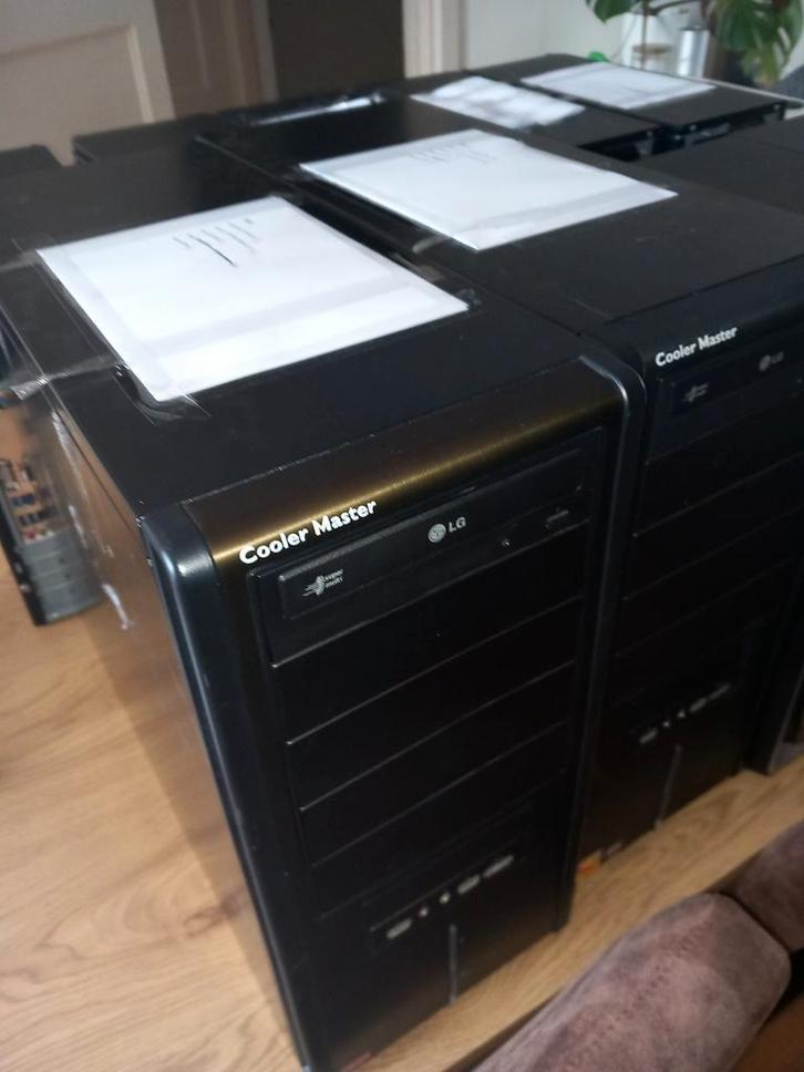 10 kantoor pc's, Computers en Software, Desktop Pc's, Gebruikt, Ophalen