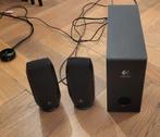 Logitech S220 2.1 Speakerset - Gebruikt, Computers en Software, Pc speakers, Ophalen of Verzenden, Gebruikt, Audiokanaal 2.1, Logitech