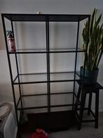 vittsjo stellingkast zwart glasplaten, Ophalen, Gebruikt